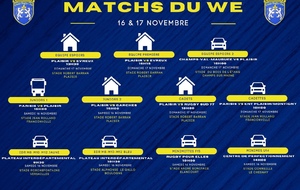 MATCHS DU WEEK-END