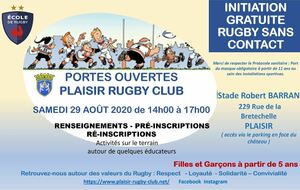 U15 - PORTES OUVERTES SAMEDI 29 AOÛT 14h à 17h