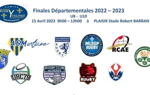 FINALES DEPARTEMENTALES U8 - U10 