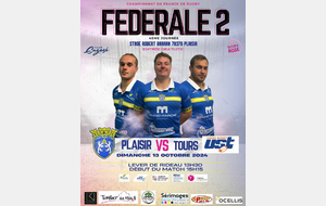 FEDERALE 2 - PLAISIR / TOURS