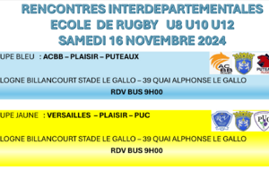 U8 U10 U12 GROUPE BLEU : PLATEAU INTERDEPARTEMENTAL 