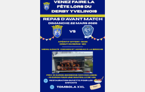 Repas d'avant match PRC vs VERSAILLES