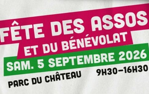 FETE  DES ASSOCIATIONS ET DU BENEVOLAT - VILLE DE PLAISIR