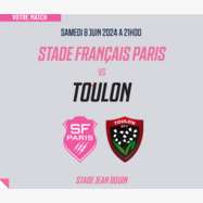 Assistez au match SFP - Toulon !