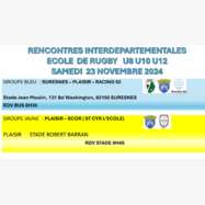 REPORTE         U8 U10 U12 - GROUPE BLEU - SURESNES - PLAISIR - RACING 92