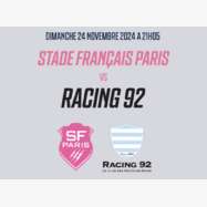 Assistez au match Stade Français - Racing 92