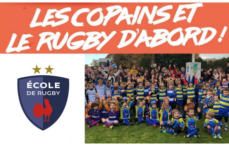 REPRISE DES ENTRAINEMENTS ECOLE DE RUGBY
