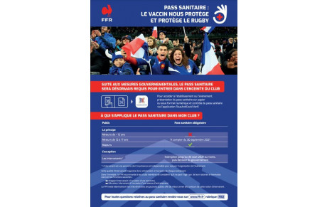 LE PASS SANITAIRE 
